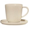 Šálka na espresso COPPA SENCHA 80 ml, ASA Selection, porcelán, P. 6 cm, V. 6 cm, 0,08 D.Objem 80 ml, krémovo biela