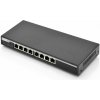 Digitus Gigabit Desktop PoE af/at 8-Port Switch 10/100/1000Mbps, 135W PoE Power Budget, metall housing