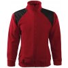 RIMECK JACKET Hi-Q 506 / Fleece bunda, unisex - tmavo červená XXL