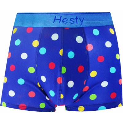 Hesty boxerky Lentilky modré