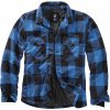 Bunda Brandit Lumberjacket - modrá-čierna, 4XL