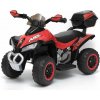 mamido Detská elektrická štvorkolka Race červená
