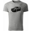 T-ričko Volkswagen Golf Mk1 pánske tričko Farba trička: Oranžová, Farba potlače: Biela, Veľkosť: L