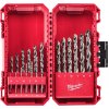 MILWAUKEE Sada vrtákov Thunderweb HSS-G (1– 10 mm) 19 ks 4932493869