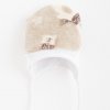 Dojčenská Wellsoft zimná čiapočka New Baby Polar Bear, veľ. 80/86