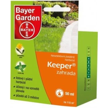 Bayer Garden Keeper zahrada neselektivní (totální) hebicid 50 ml