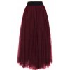 Fashionweek Exkluzívne dlhá tylová sukňa BRAND51 Farba: bordó, Veľkosť: Universal
