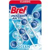 BREF Bref Power Aktiv WC závesný blok tuhý 3x50g Oceán