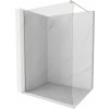 MEXEN/S - Kioto Sprchová zástena WALK-IN 70 x 200, transparent 8 mm, nikel kartáčovaná 800-070-101-97-00