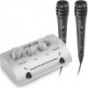 Vonyx AV430 Karaoke Microphone Controller stříbrný