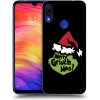 Picasee silikónový čierny obal pre Xiaomi Redmi Note 7 - Grinch 2