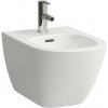 Laufen Lua - Závesný bidet, otvor na batériu, biela H8300810003021