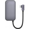 Rozbočovač 4v1 Baseus PadJoy Series USB-C na USB 3.0 + HDMI + USB-C PD + jack 3,5 mm (sivý)