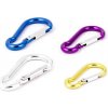 Hliníková karabínka na kľúče 50 mm, farebná, XL-TOOLS