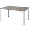 NARDI Záhradný rozkladací stôl ALLORO 140 tortora-bianco