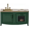 Maileg Kovová kuchynka: Dark Green