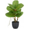 Umelá rastlina Fíkus Lyrata, 34cm