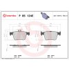 Sada brzdových platničiek, vždy 4 kusy v sade BREMBO P 85 124E (P85124E)