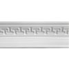 Polystyrénové dekoratívne lišty M17, rozmer 2000 x 50 x 90 mm, biela s gréckym kľúčom, IMPOL TRADE
