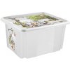 Keeeper box s vekom malý Winnie Transparent II 24 l