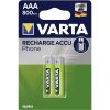 Varta Phone AAA 800 mAh 2ks 58398 101 402 + záruka 3 roky zadarmo