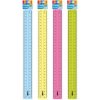 Junior XG72 C pravítko plastové transparentné rôzne farby 30cm