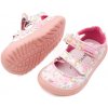 Protetika DETSKÉ BAREFOOT SANDÁLE PROTETIKA TAFI - PINK UNICORN Veľkosť: 32, Vnútorná dĺžka cm: 20.5, Vnútorná šírka cm: 7.6