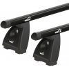Střešní nosiče příčníky Hakr Hyundai i40 kombi 2011-2020 montážní body (alu tyče černé)