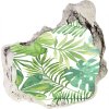 Samolepiaca diera nálepka Tropické listy 75x75 cm
