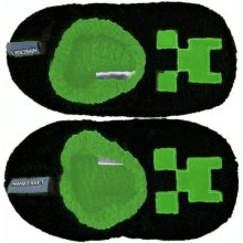 Mojang Mäkké papuče Minecraft Čierna