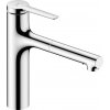 Hansgrohe Zesis M33 - Páková kuchynská batéria 160, vyťahovacia spŕška, 2jet, sBox lite, chróm 74804000