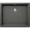 Granitový kuchynský drez SCHOCK Greenwich N-100L - s excentrom Farba: silverstone
