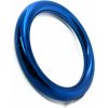 Penisový krúžok Donut modrý 8 mm – Kovový krúžok (50 mm) Kovový erekčný krúžok