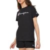 Tričko CHAMPION čierne Crewneck T Shirt 110992 KK001 NBK