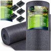 Plonos Tieniaca sieť 1,5x50m 110g/m2 + 50 svoriek sivá