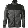 MALFINI Mikina CASUAL, softshell, pánska Farba: Marlboro červená / čierna, Veľkosť: 3XL