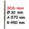 MAKITA Vrták SDS-max 30x570