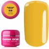 Silcare UV Gel na nechty Base One Color Sunny Yellow 03 5 g
