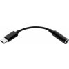 Adaptér USB typ C - zásuvka Jack 3.5mm 15cm REBEL