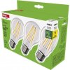 EMOS LED žiarovka Filament A60 A CLASS/ E27 / 3,8 W (60 W) / 806 lm / neutrálna biela ZF5148.3