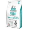 Brit Care Dog Mini Grain Free Light & Sterilised 2 Kg