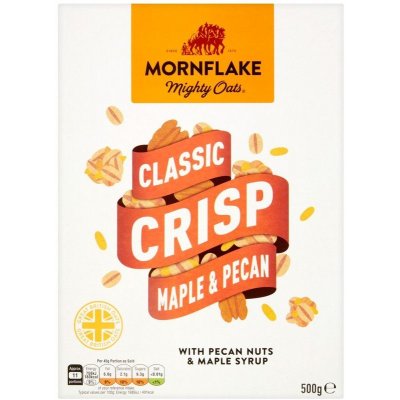 Mornflake Classic Crisp Maple & Pecan 500g