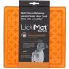 Jedna silikónová miska LickiMat oranžová 100 l