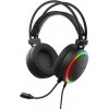Herné slúchadlá s mikrofónom Genesis NEON 613 G2/Jack/Stand/čierna