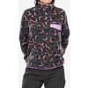 Flísová mikina dámska Patagonia Lightweight Synch Snap-T Pullover - soft spirea/dried vanilla