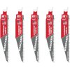 Milwaukee 48475541 TCT WRECKER 150 x 5T pílové listy (5 ks)