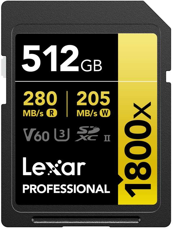 Lexar SDXC 512GB 00512G-BNNNG