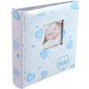 Detský fotoalbum 10x15/200 foto BABY´s LOVELY HEARTS modrý