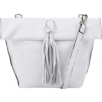 ZOOT kožená crossbody/listová kabelka so strapcom Biela od 55,95 € -  Heureka.sk