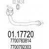 MTS Výfukové potrubie 0117720